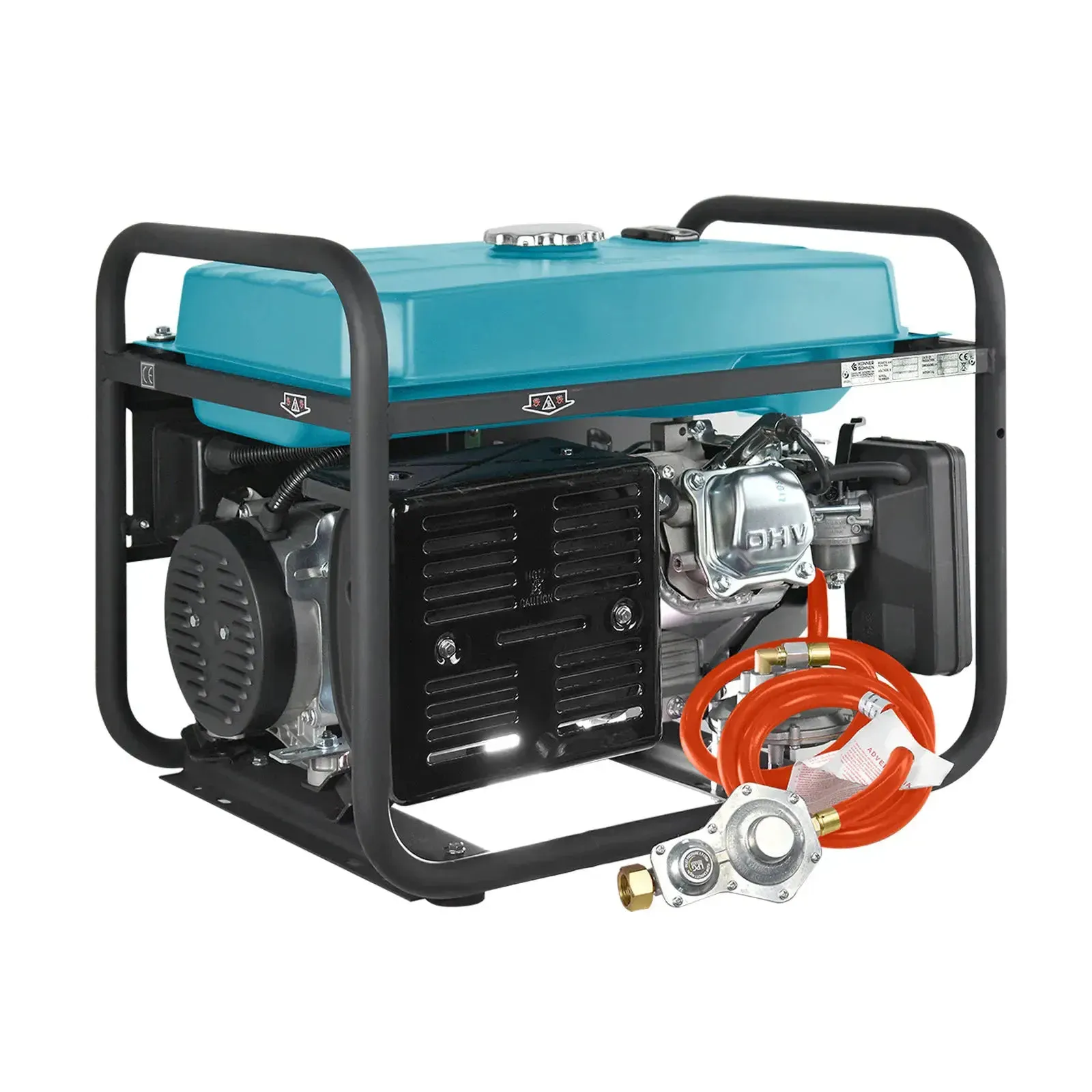 DualFuel Stromerzeuger AVR 5500 Watt Könner & Söhnen KS 7000E G - Image 4