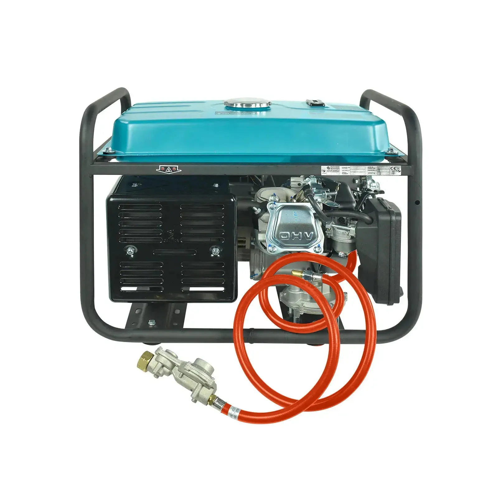 DualFuel Stromerzeuger AVR 5500 Watt Könner & Söhnen KS 7000E G - Image 5