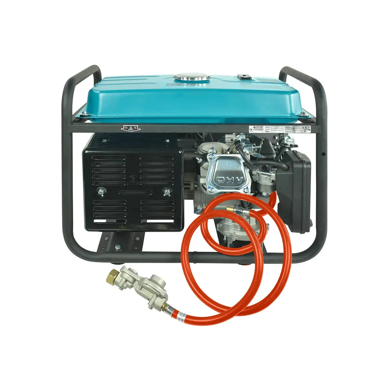 DualFuel Stromerzeuger AVR 6500 Watt Könner & Söhnen KS 9000E G - Image 3