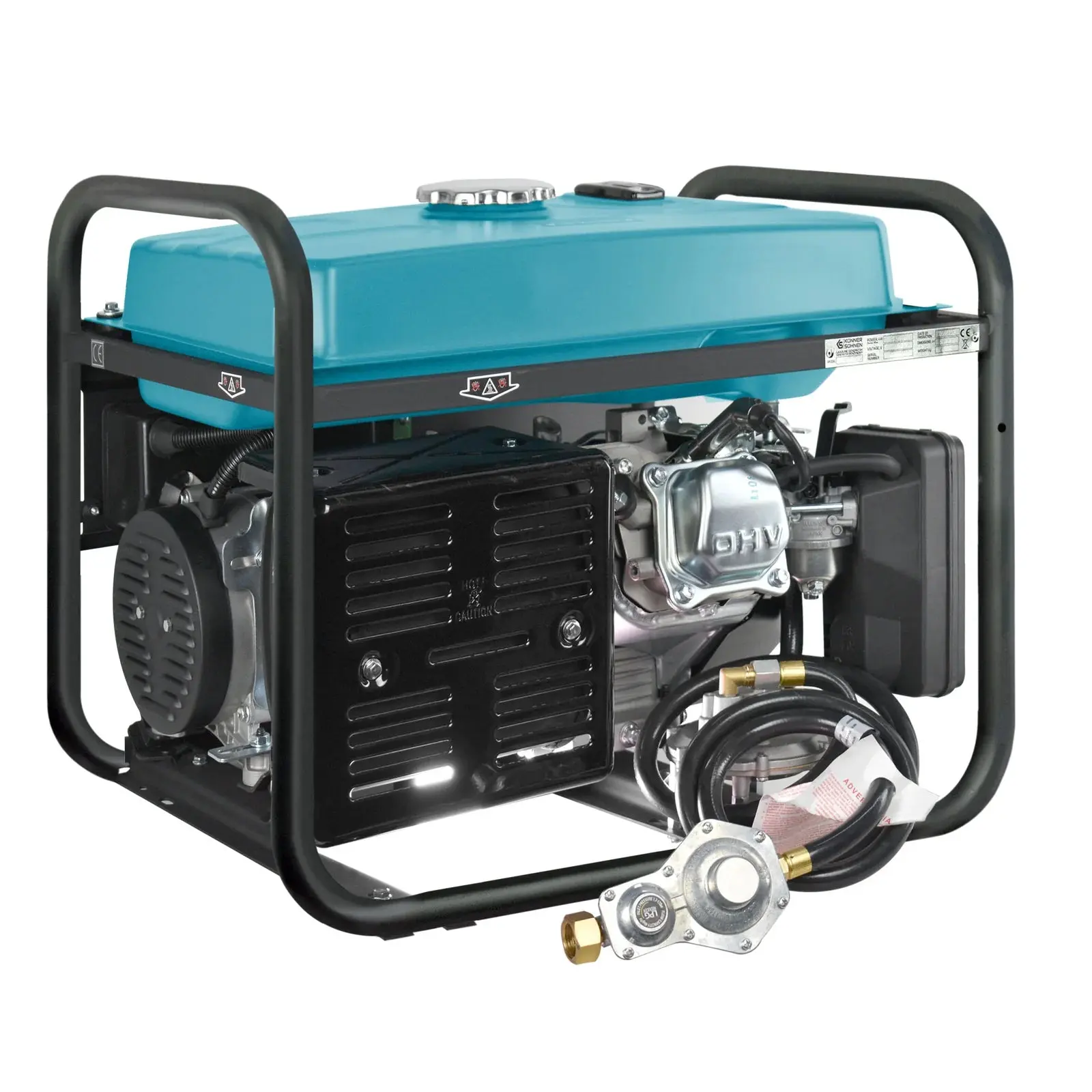 DualFuel Stromerzeuger AVR 8000 Watt Könner & Söhnen KS 10000E G - Image 3