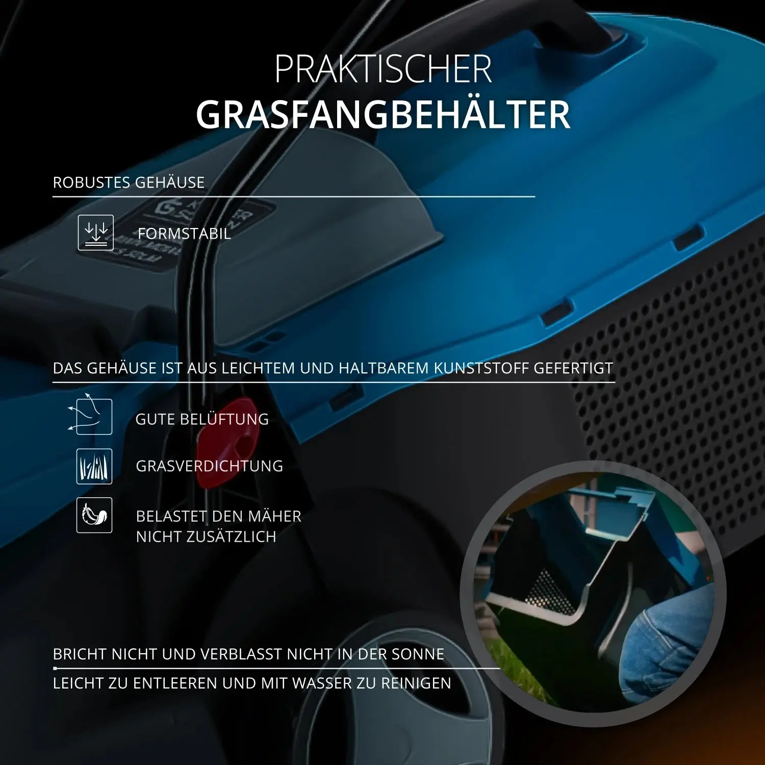Elektrischer Rasenmäher KS 32LM Schnittbreite 32cm - Image 13