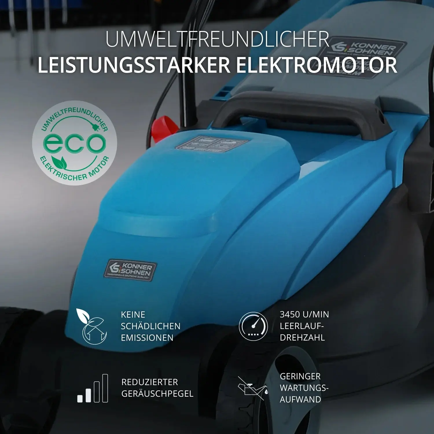 Elektrischer Rasenmäher KS 32LM Schnittbreite 32cm - Image 14