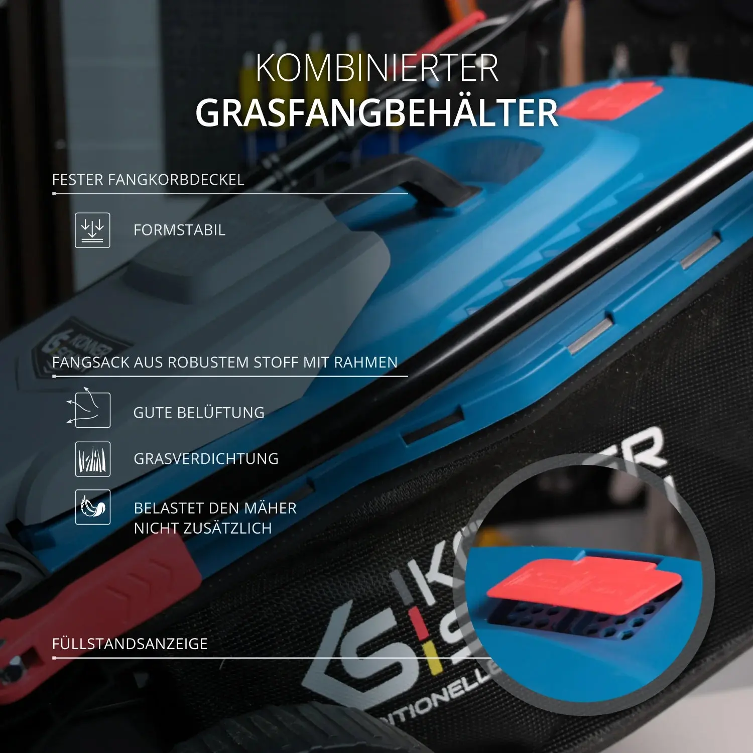 Elektrischer Rasenmäher KS 42LM Schnittbreite 42cm - Image 17