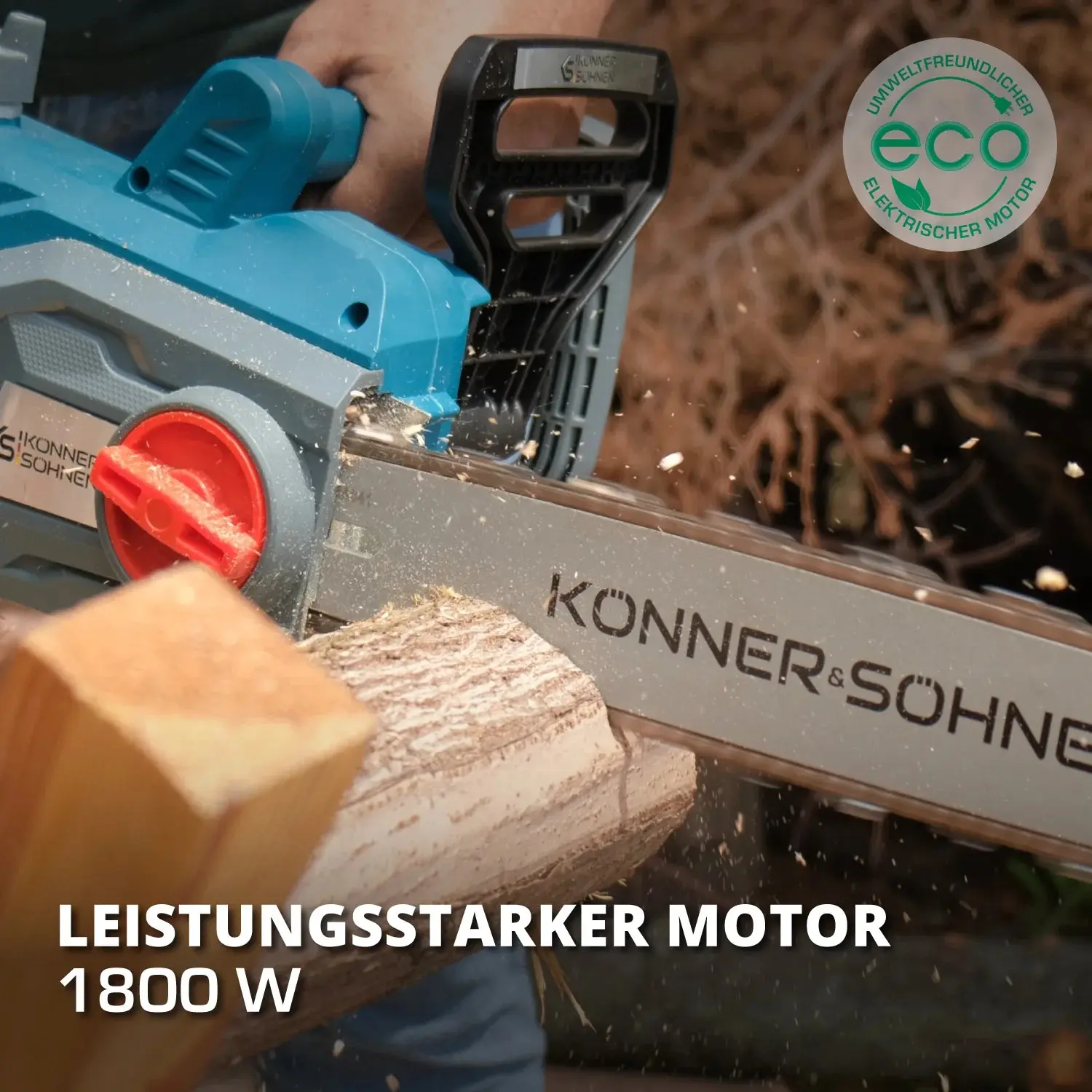 Elektro-Kettensäge KS CS1800-14 Kettenänge 35cm - Image 10