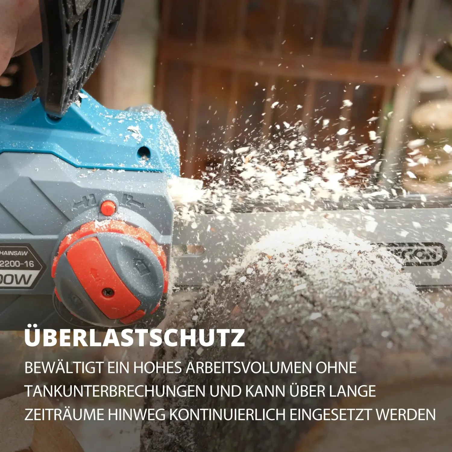 Elektro-Kettensäge KS CS2200-16 Kettenlänge 40cm - Image 18
