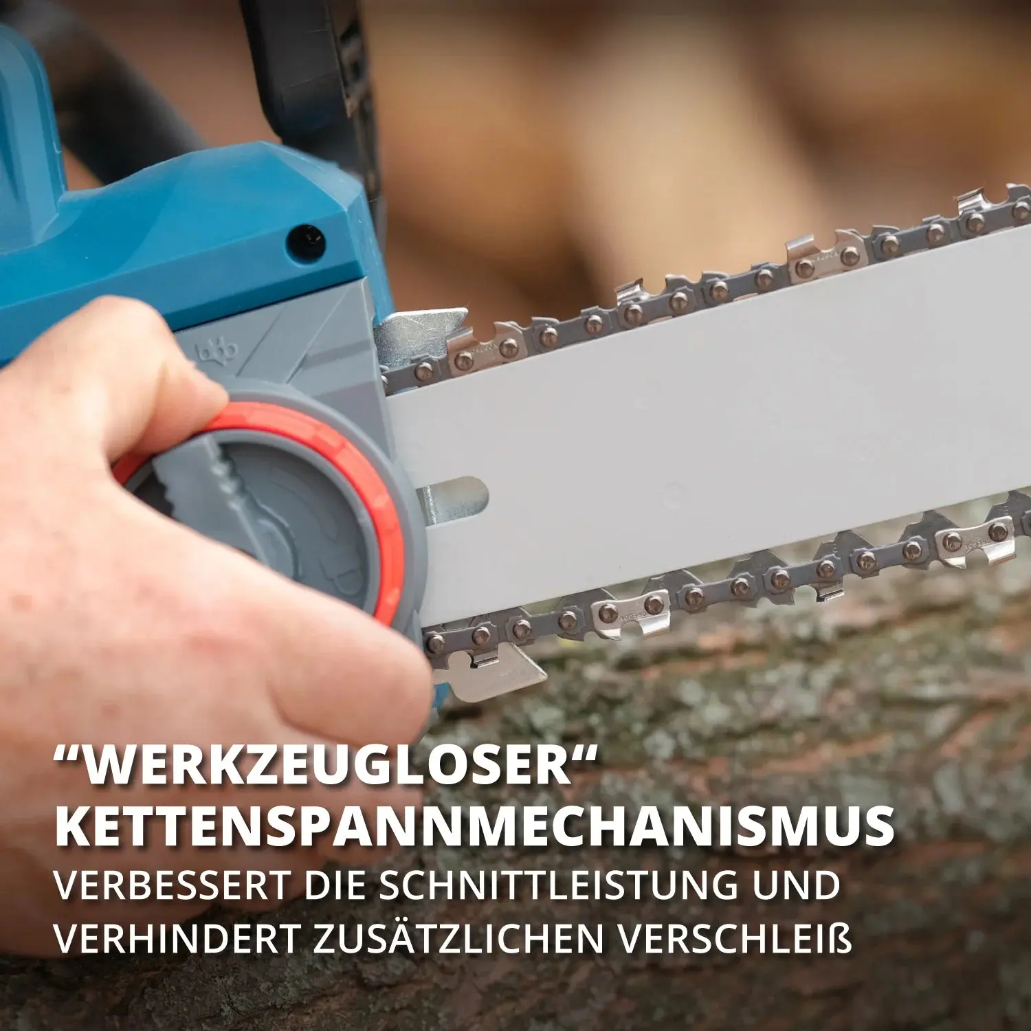 Elektro-Kettensäge KS CS2400-18 Kettenlänge 45cm - Image 11