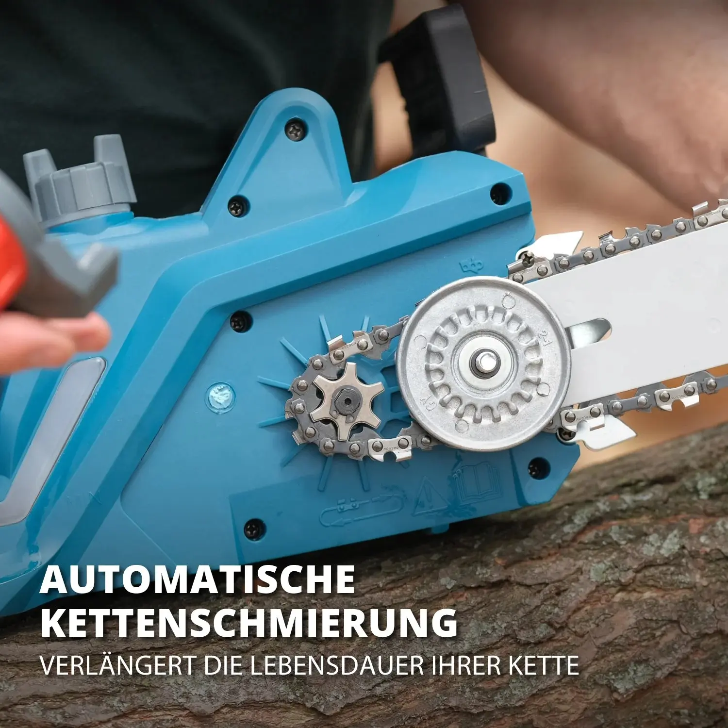 Elektro-Kettensäge KS CS2400-18 Kettenlänge 45cm - Image 12