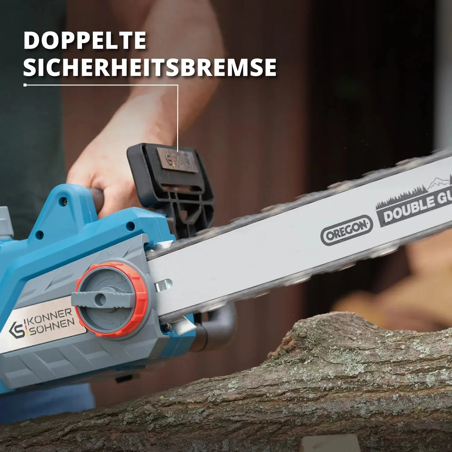 Elektro-Kettensäge KS CS2400-18 Kettenlänge 45cm - Image 13