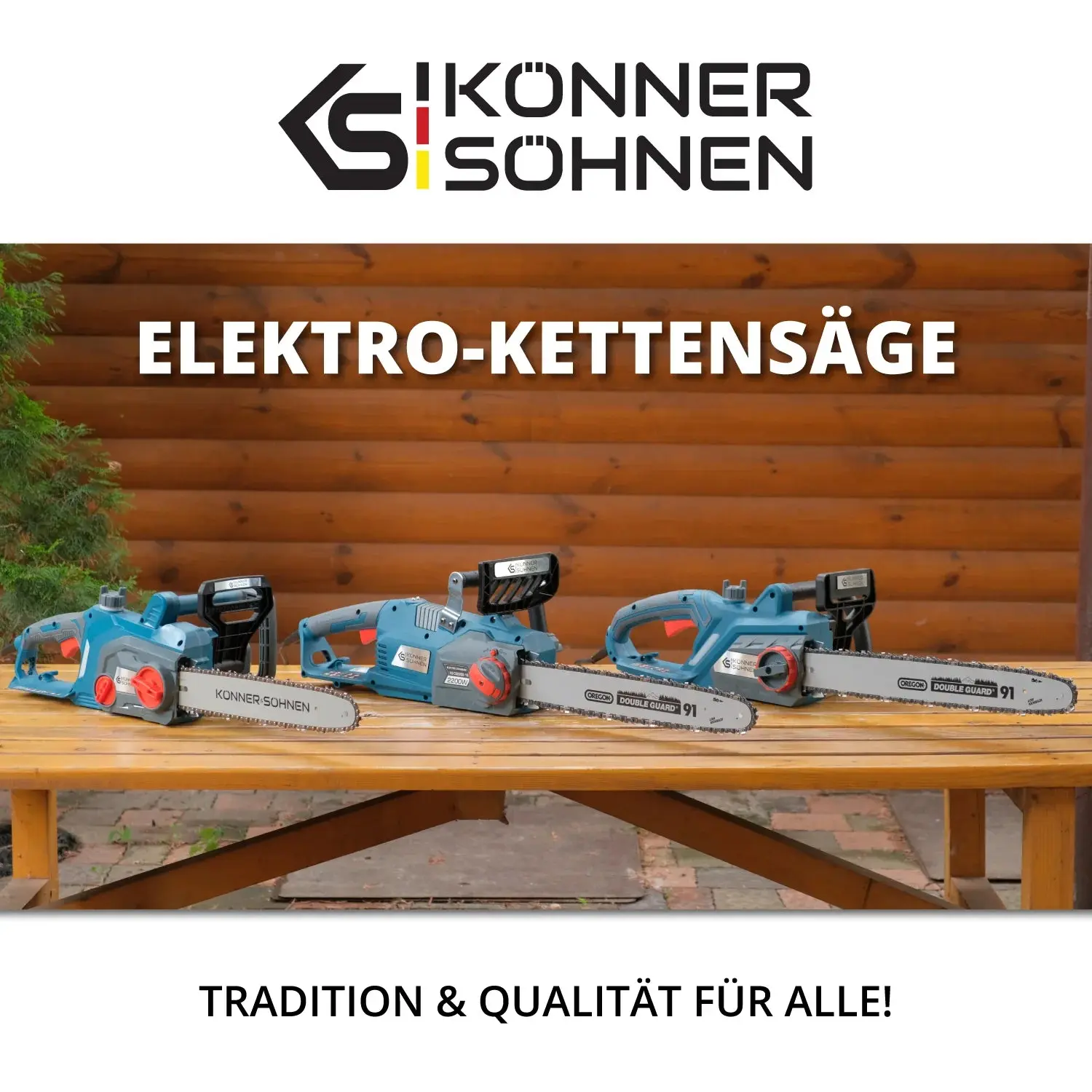 Elektro-Kettensäge KS CS2400-18 Kettenlänge 45cm - Image 19