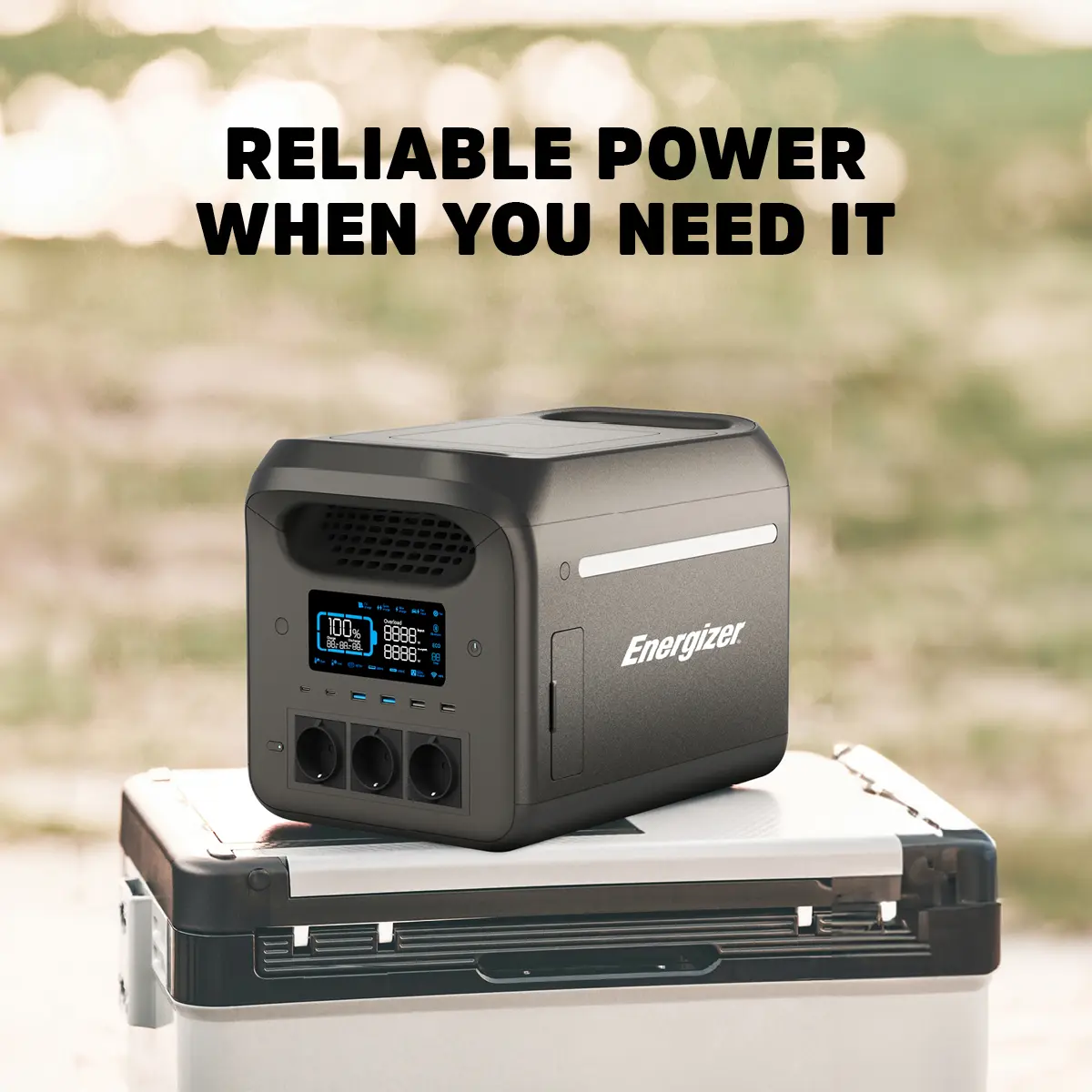 Energizer Peak 1800 tragbare Powerstation 3000W - 1229wh LIFEPO₄ - Image 5
