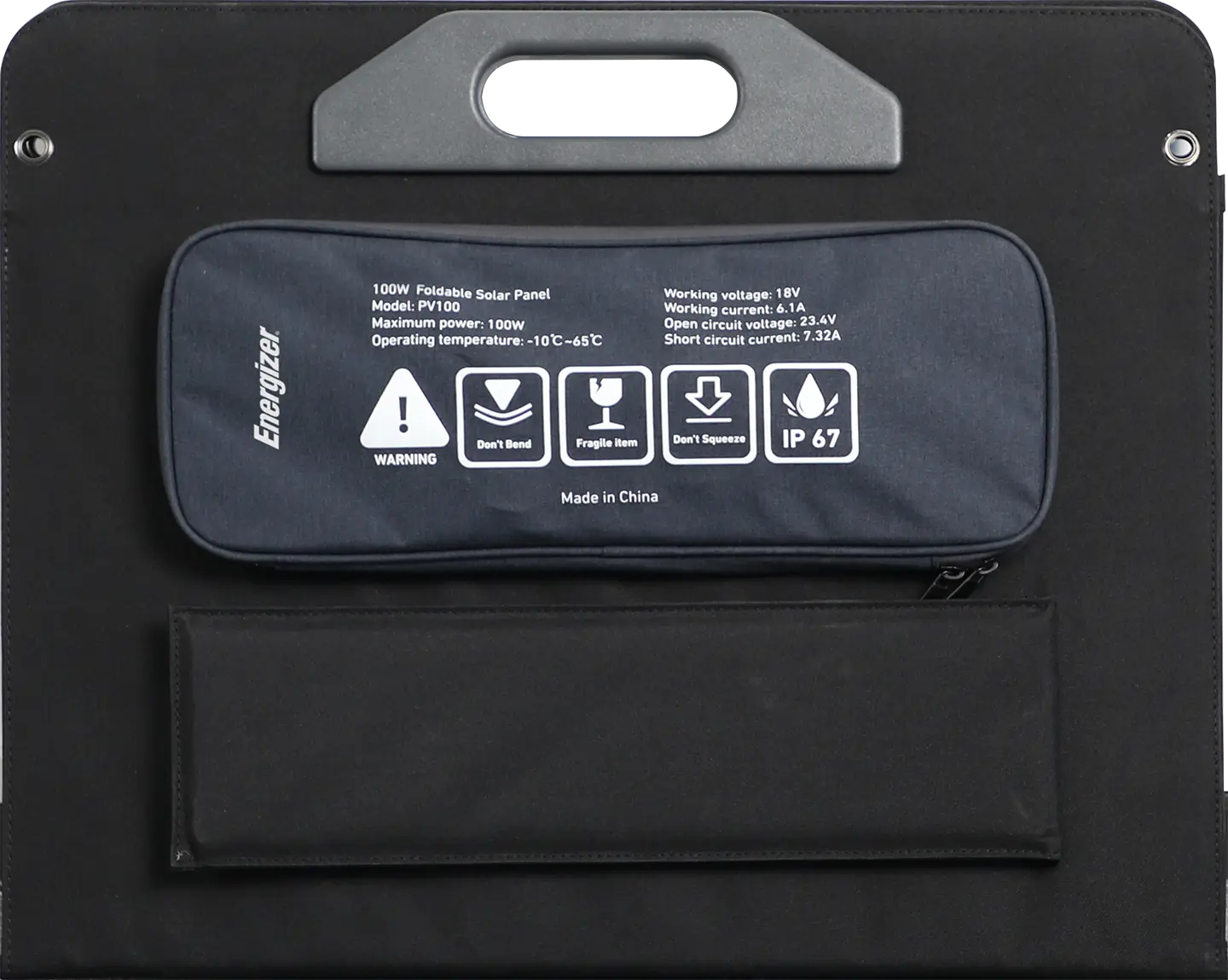 Energizer Sunpack 100 faltbares Solarpaneel 100W für tragbare Powerstation - Image 2