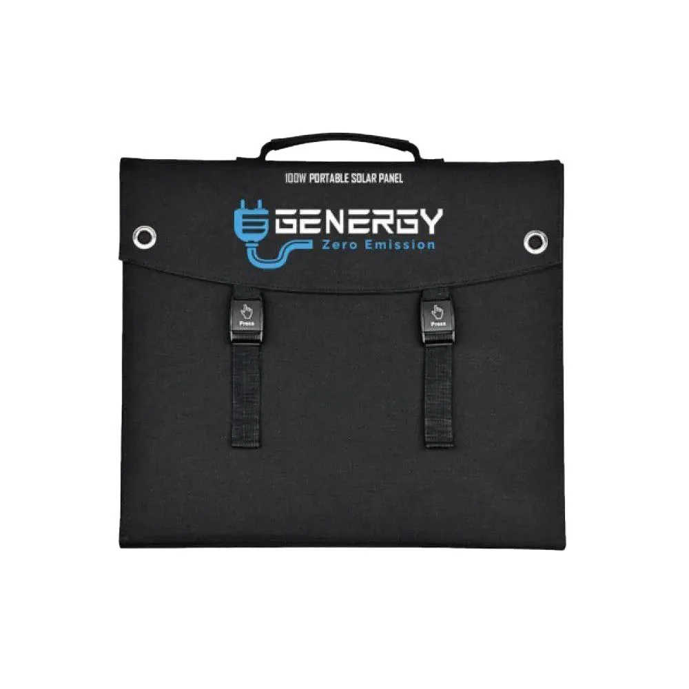 Faltbares Solarpanel Monokristallin 100Watt Genergy GZE100 - Image 4