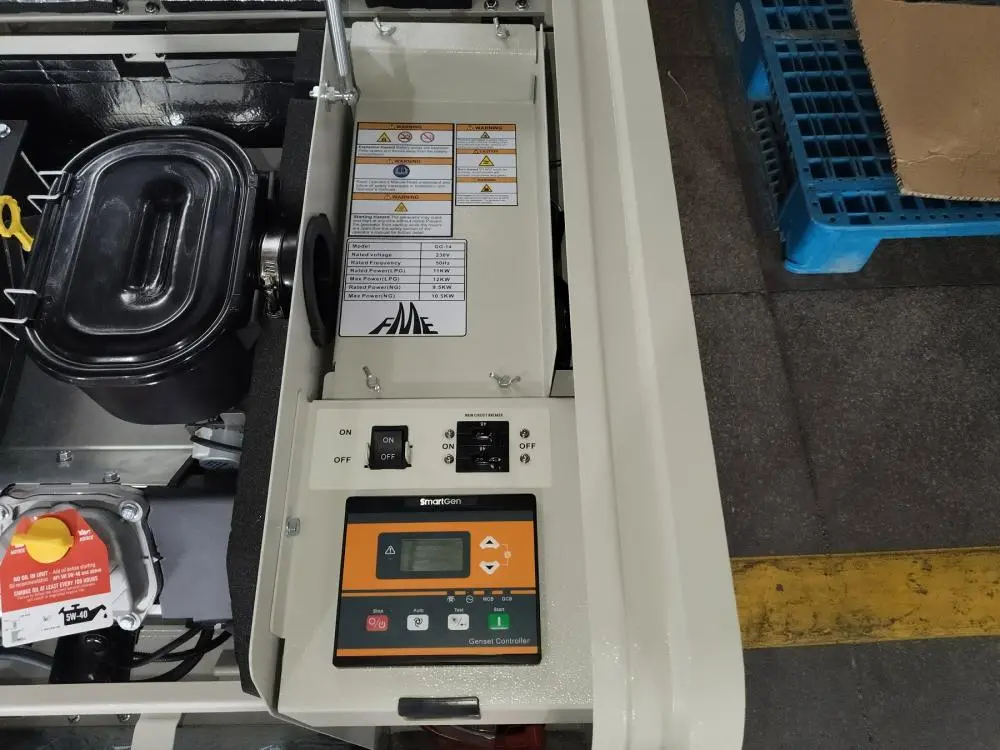 Gas Stromerzeuger FME GA12000 /GG14- LPG / NG mit ATS Anschluss - Image 10