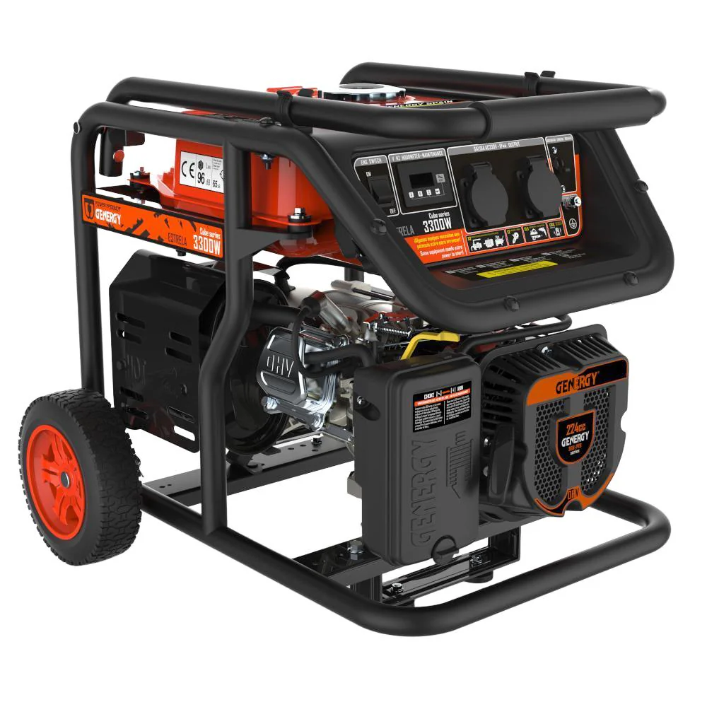 Benzin Stromerzeuger SVR 3300W GENERGY Estrela Open Frame