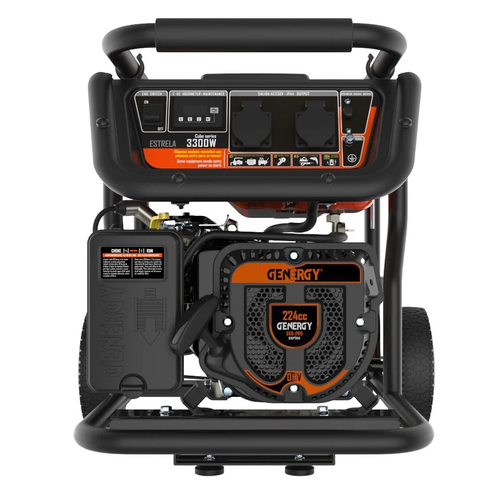 Benzin Stromerzeuger SVR 3300W GENERGY Estrela Open Frame - Image 3