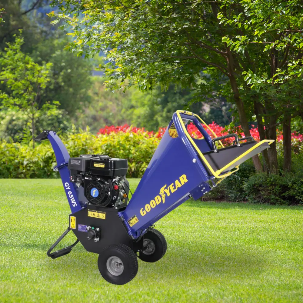 Häcksler Gartenhäcksler Goodyear GY65WS - 10cm Durchmesser - Image 8