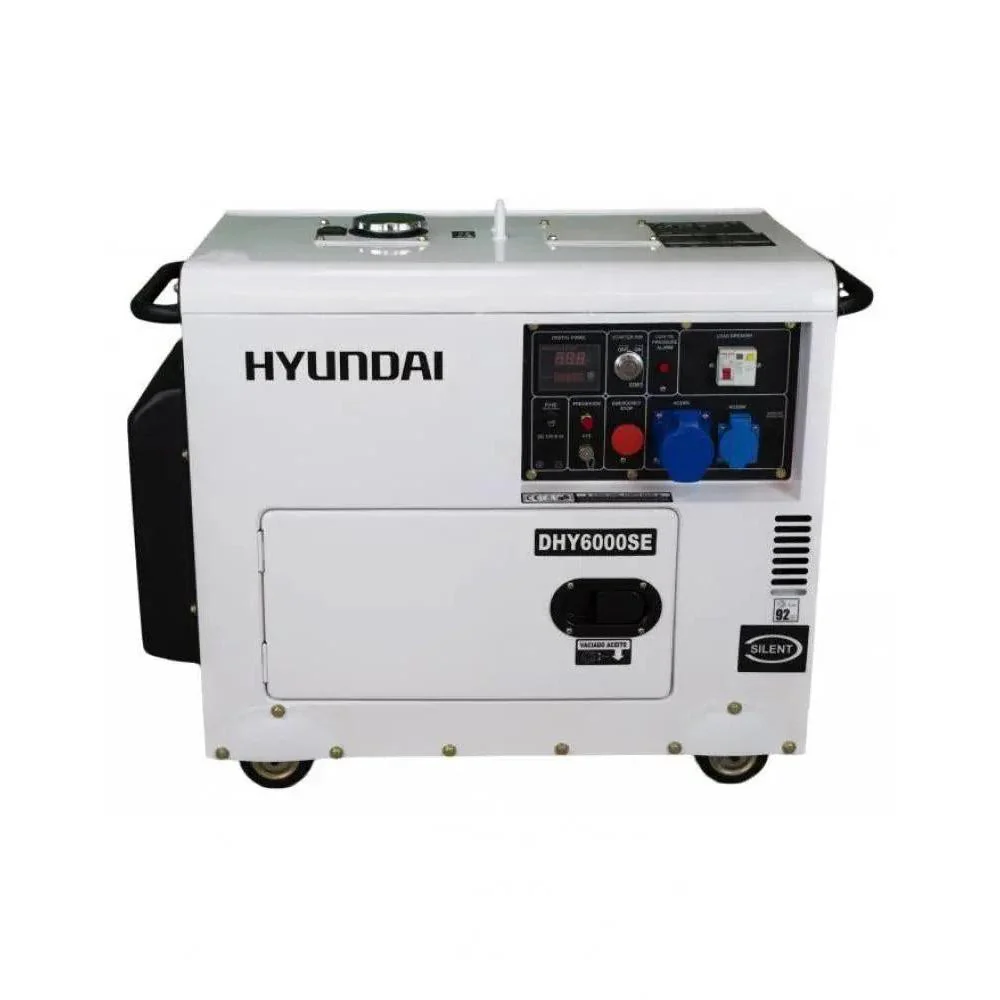 HYUNDAI 5300W DIESEL STROMERZEUGER DHY6000SE D - Image 4