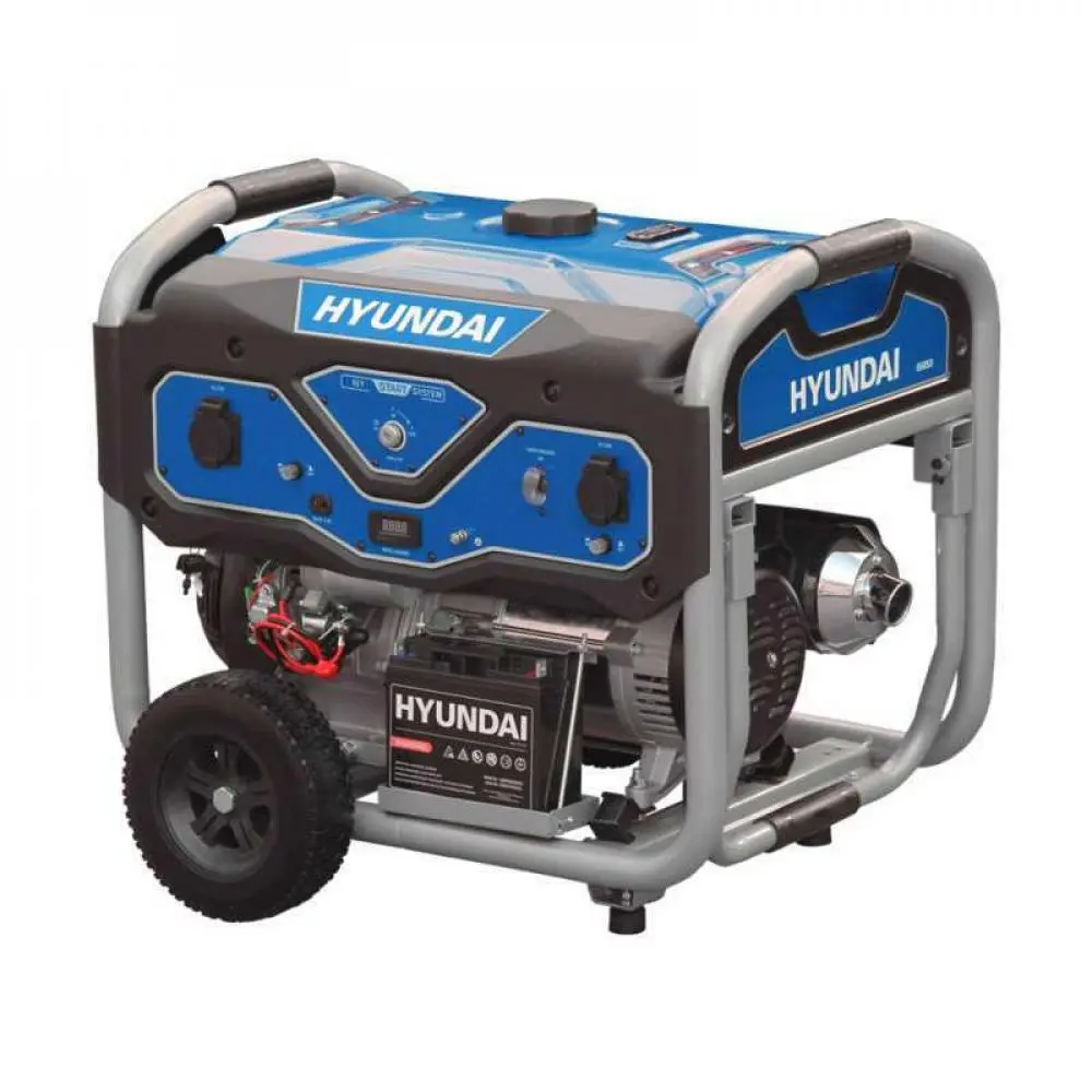 HYUNDAI 5500 Watt AVR BENZIN-GENERATOR BG55053 - Image 4