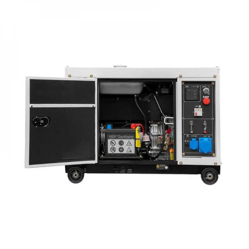 HYUNDAI 6500 Watt AVR Diesel Stromerzeuger DHY8600SE D - Image 2