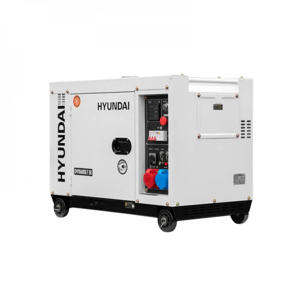 HYUNDAI 7,9 kVA DIESEL Stromerzeuger DHY8600SE-T DE 3-Phasig - Image 3