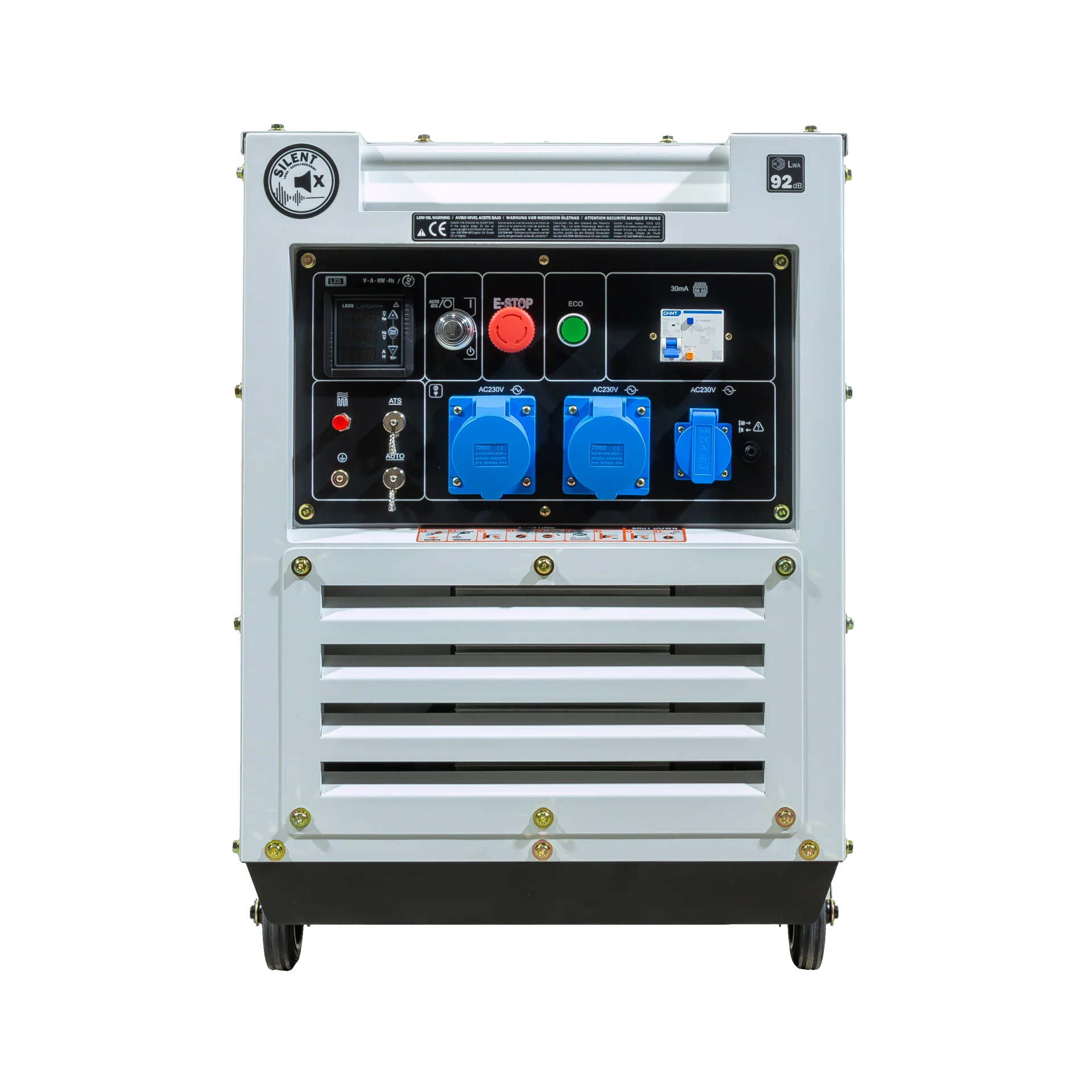 Inverter Diesel Stromerzeuger 6500W ITC DG9000SEi - Image 2