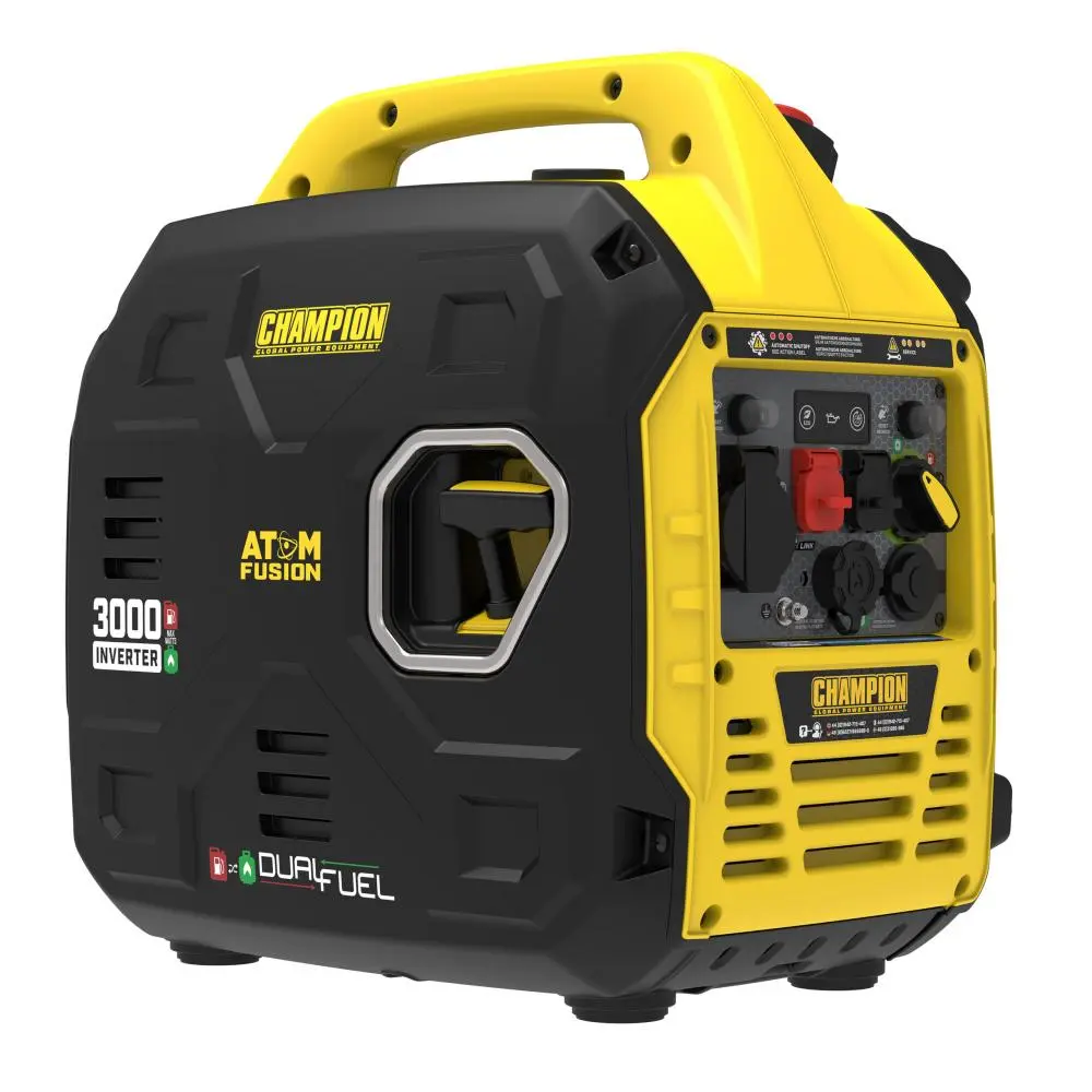 Inverter Stromerzeuger 3000 Watt Champion Atom Fusion 93001i-df-eu