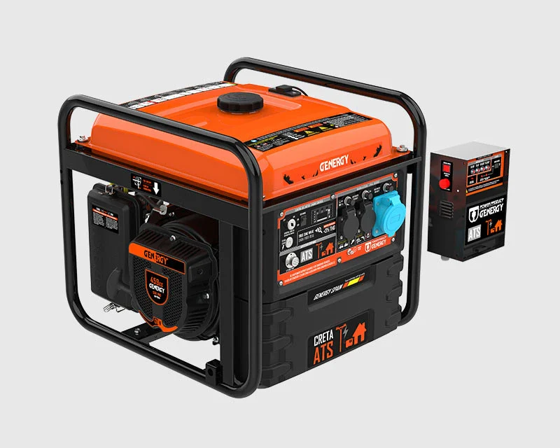 Inverter Stromerzeuger Benzin 7500W Genergy Creta-ATS - Image 2