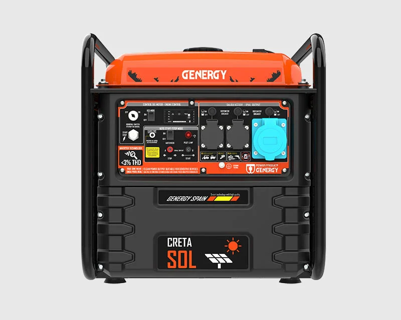 Inverter Stromerzeuger Benzin 7500W Genergy Creta-SOL - Image 2
