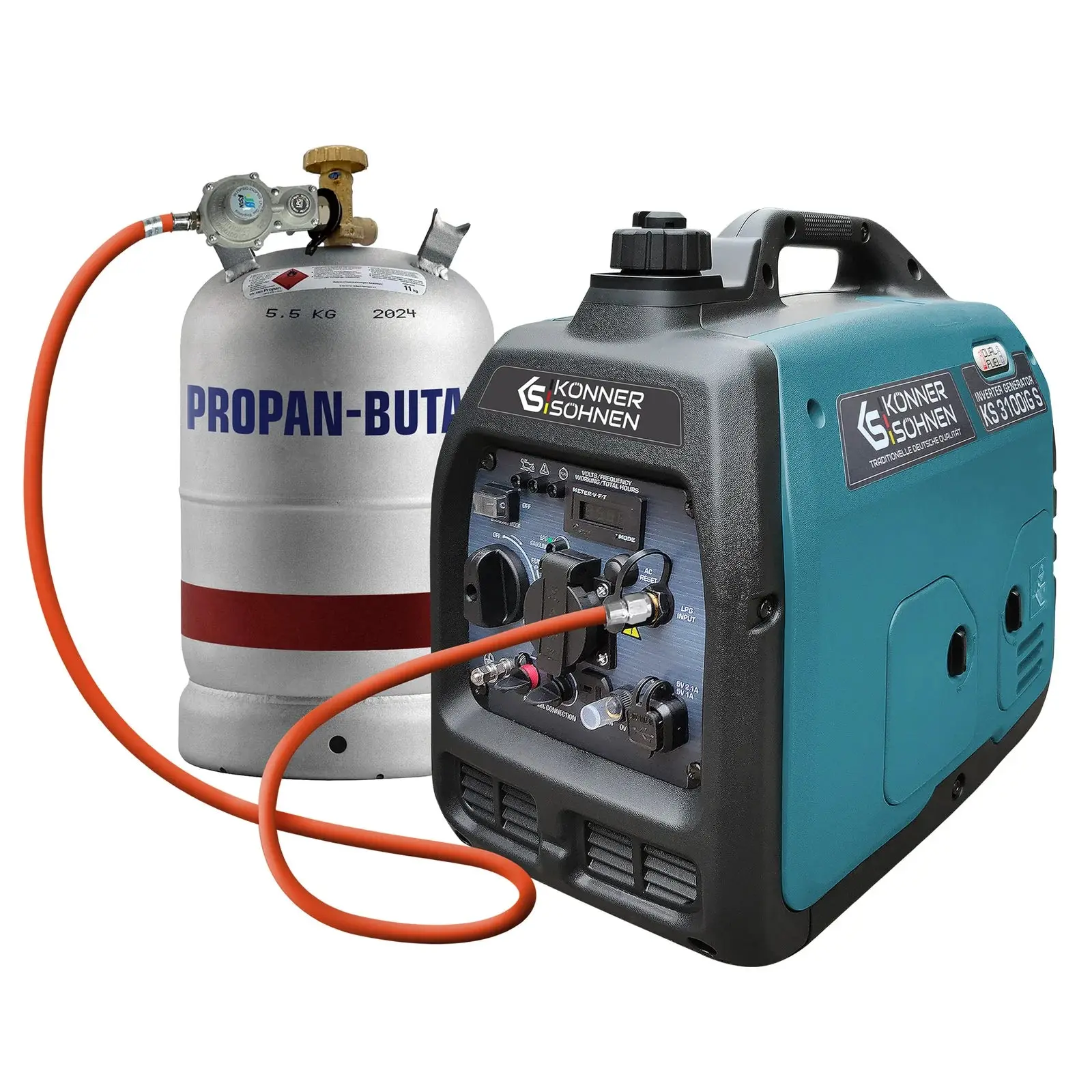 Inverter Stromerzeuger DualFuel 3100 Watt KS 3100iG S
