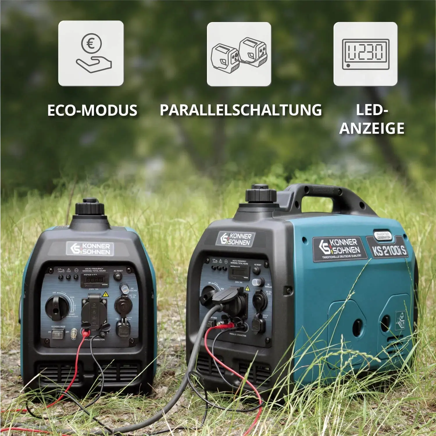 Inverter Stromerzeuger DualFuel 3100 Watt KS 3100iG S - Image 15