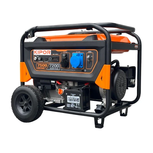KIPOR AVR-Stromerzeuger AG7500 Benzin 7500Watt - Image 2