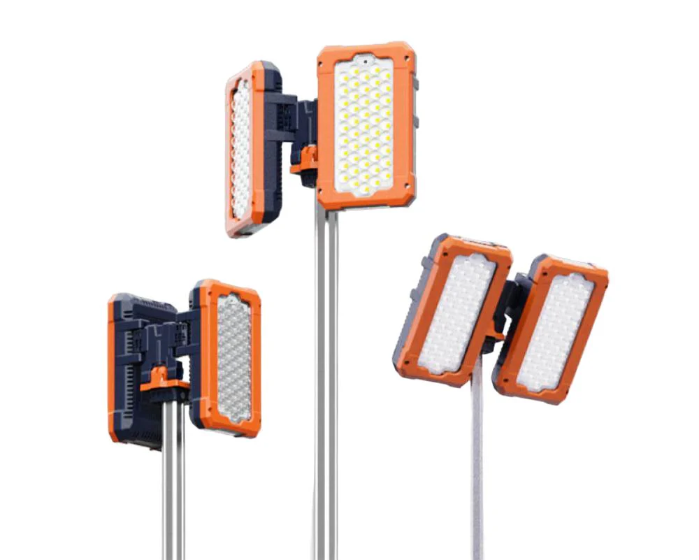 Lichtmast mit Teleskop Mast DIRECT-300 14.000 Lumen 3,1 Meter IP66 - Image 5