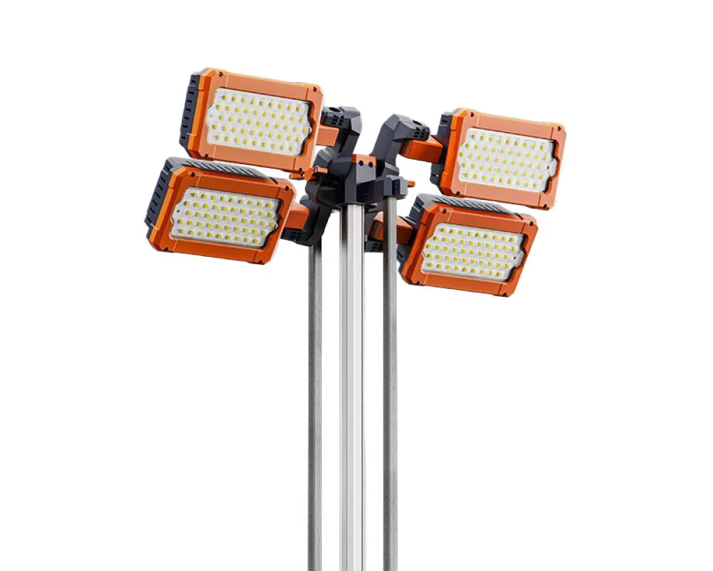 Lichtmast mit Teleskop Mast DIRECT-500-XL 52.000 Lumen 5,3 Meter IP65 - Image 5