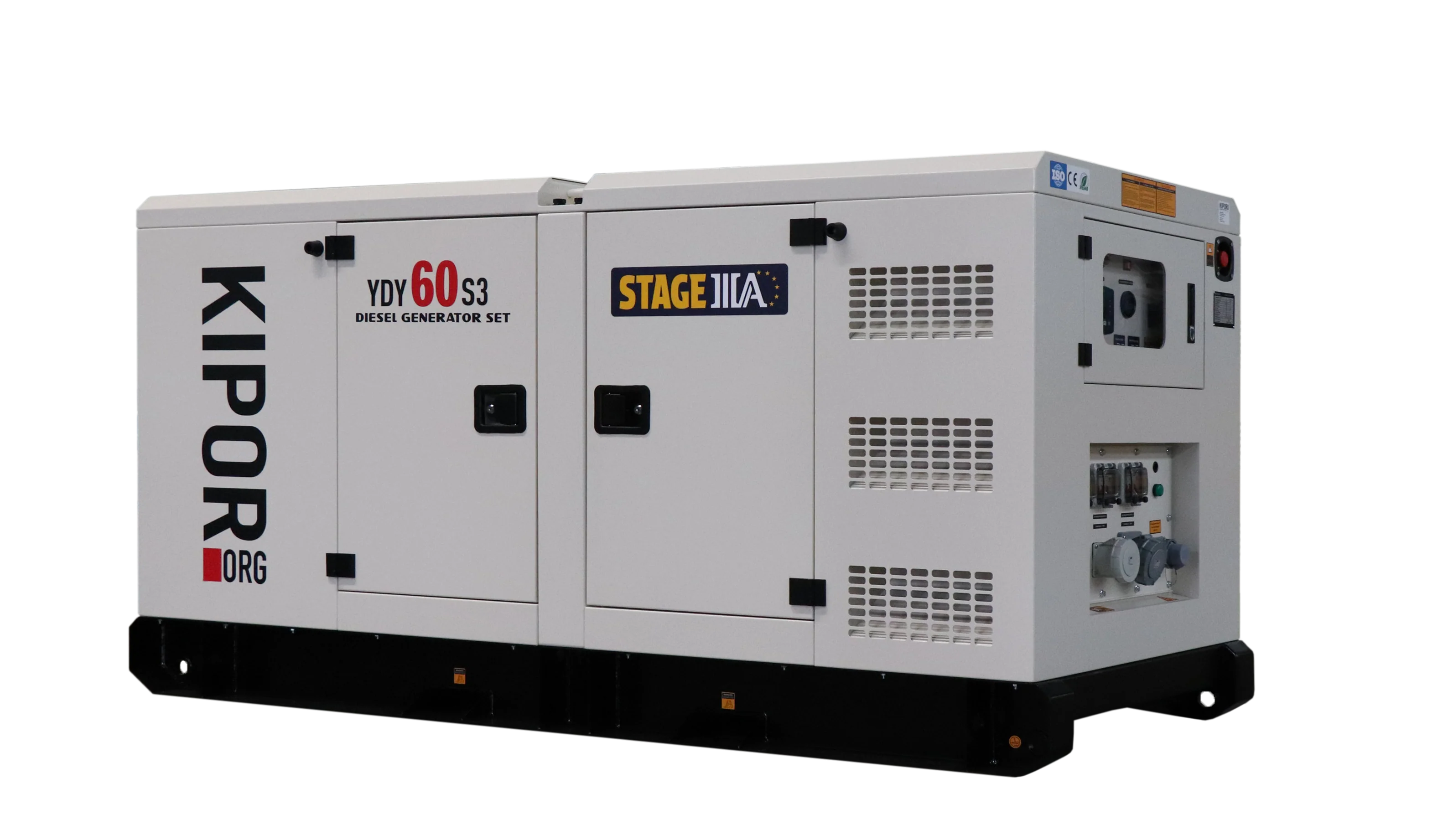 Netzersatzanlage KIPOR 60kVA - Euro Stage IIIA Diesel Generator