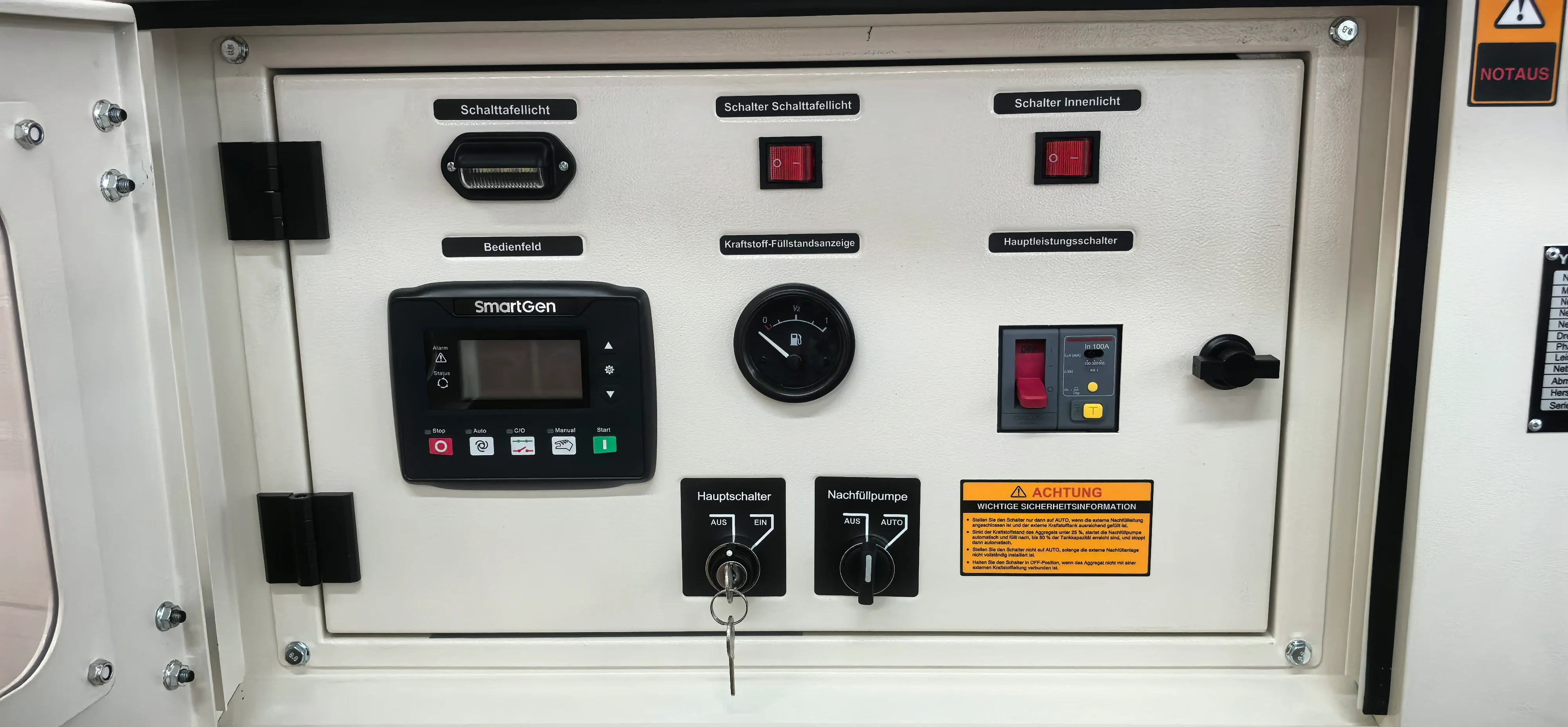 Netzersatzanlage KIPOR 60kVA - Euro Stage IIIA Diesel Generator - Image 2