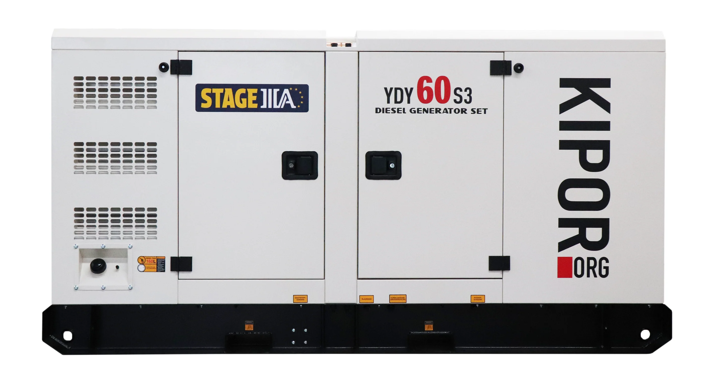 Netzersatzanlage KIPOR 60kVA - Euro Stage IIIA Diesel Generator - Image 4