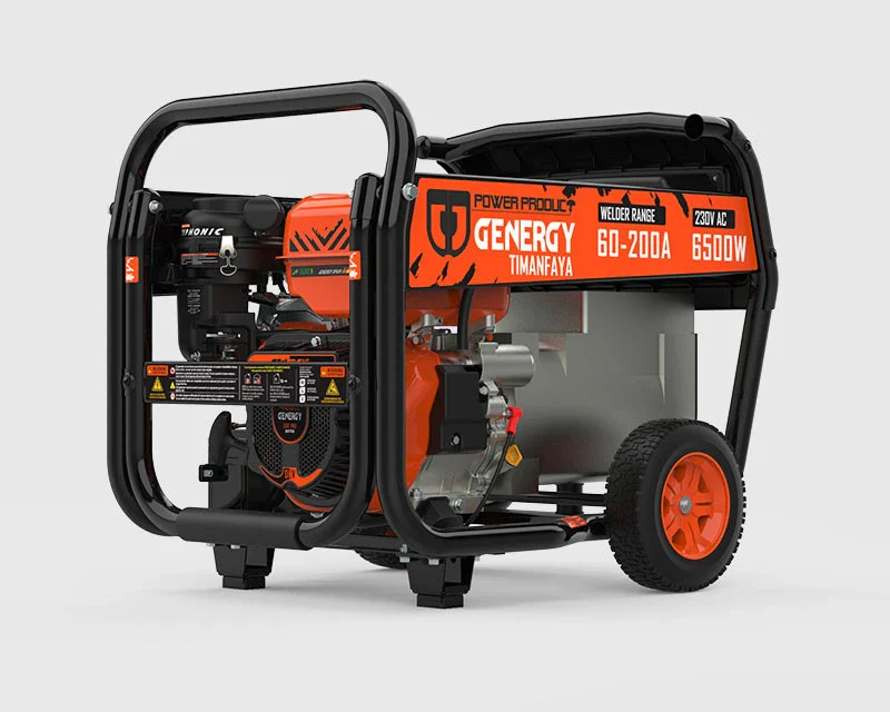Schweißgenerator Benzin AVR 6500W mit E-Start / 60-200A - Genergy Timanfaya - Image 3