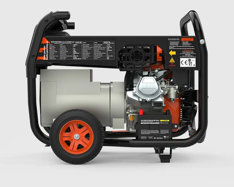 Schweißgenerator Benzin AVR 6500W mit E-Start / 60-200A - Genergy Timanfaya - Image 7