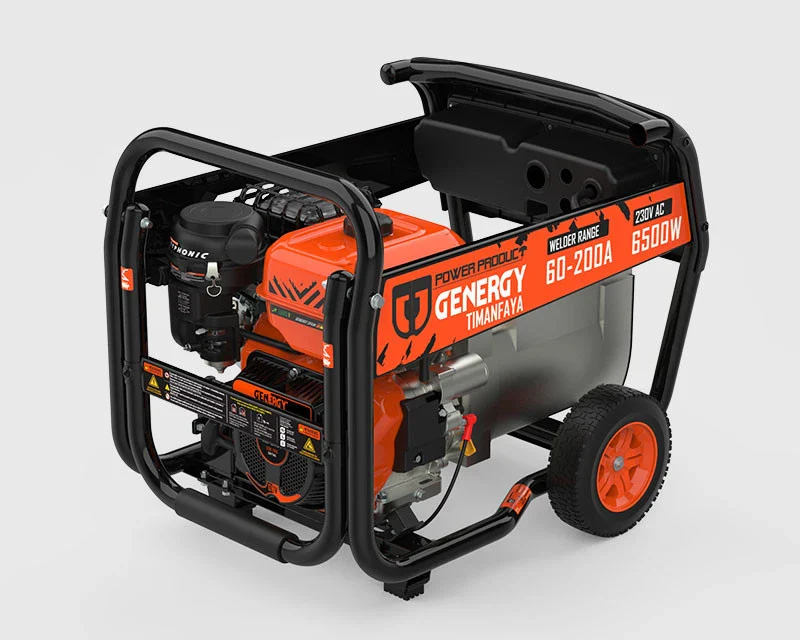 Schweißgenerator Benzin AVR 6500W mit E-Start / 60-200A - Genergy Timanfaya - Image 9
