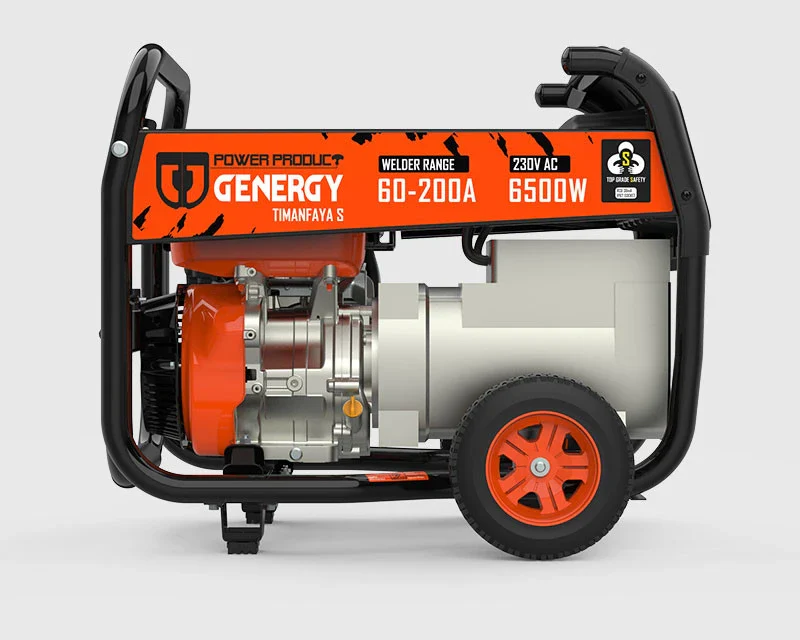 Schweißgenerator Benzin AVR 6500W / 60-200A - Genergy Timanfaya-S IP67 - Image 10