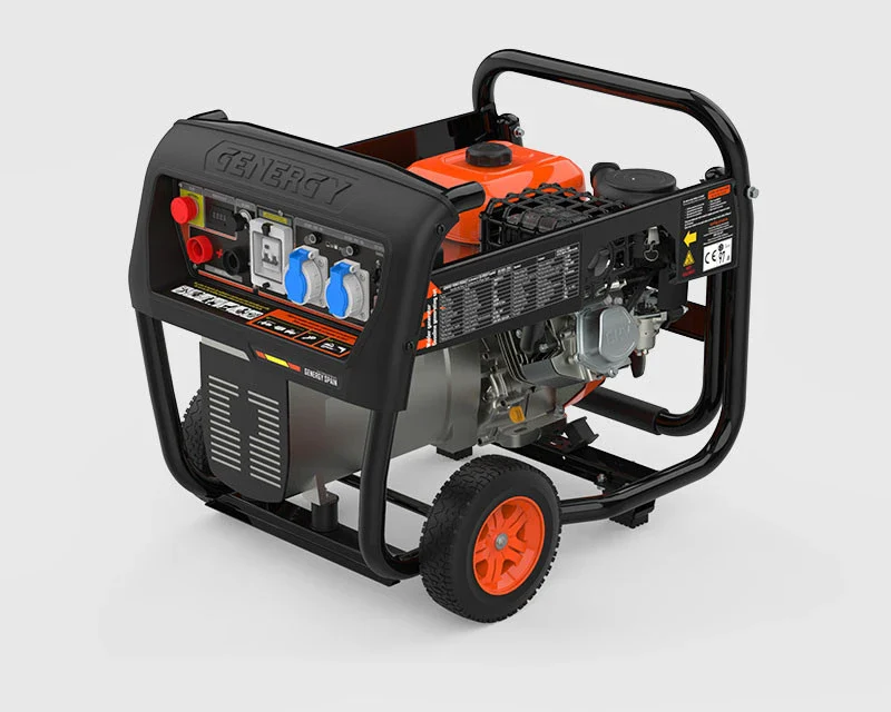 Schweißgenerator Benzin AVR 6500W / 60-200A - Genergy Timanfaya-S IP67 - Image 2