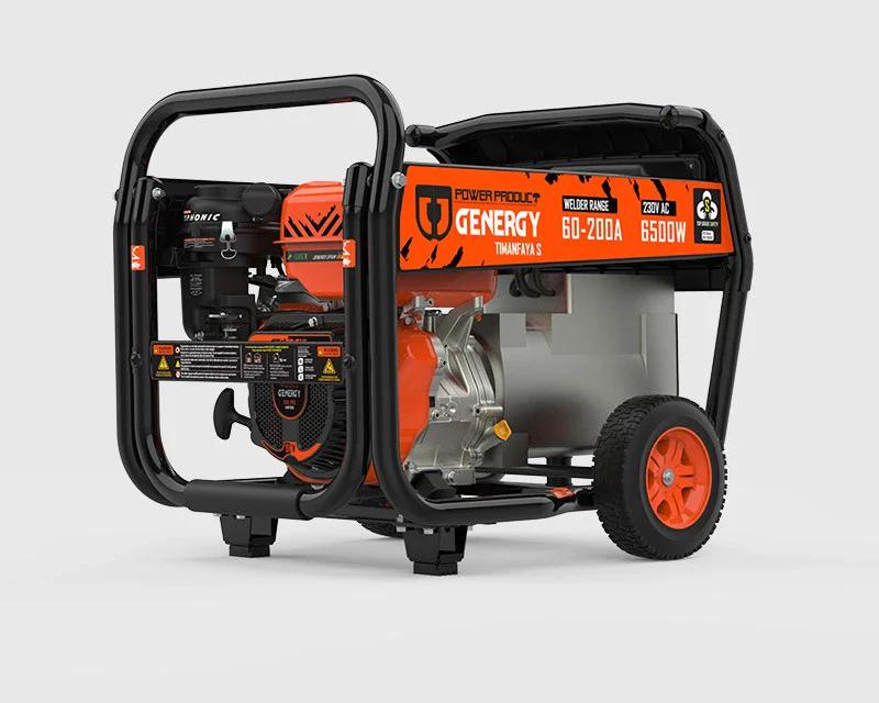 Schweißgenerator Benzin AVR 6500W / 60-200A - Genergy Timanfaya-S IP67 - Image 3