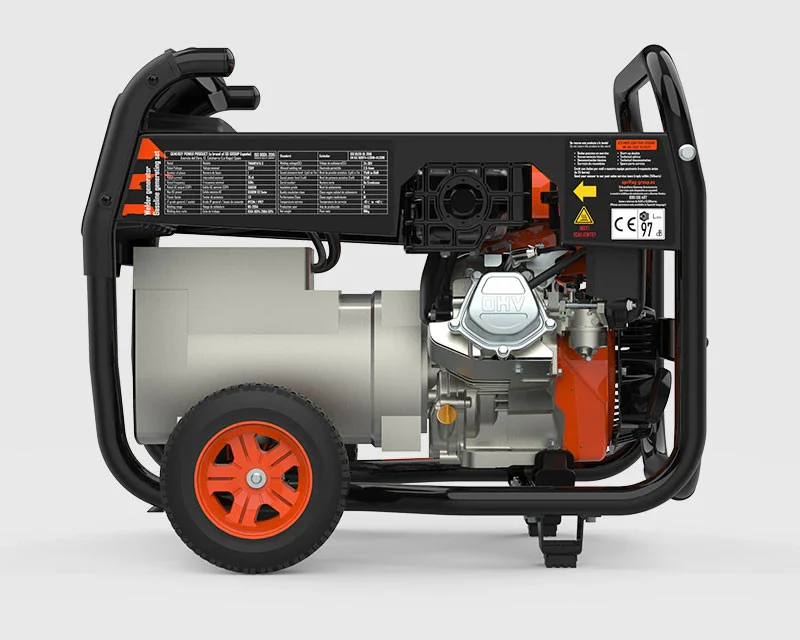 Schweißgenerator Benzin AVR 6500W / 60-200A - Genergy Timanfaya-S IP67 - Image 9