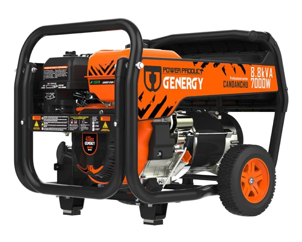 Stromerzeuger 8000W Benzin SVR 230V/400V mit E-Start Genergy Candanchú - Image 2