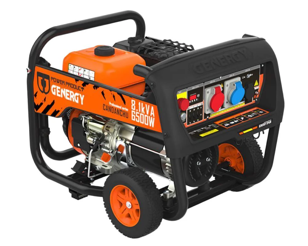 Stromerzeuger 8000W Benzin SVR 230V/400V mit E-Start Genergy Candanchú - Image 7