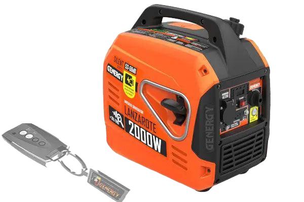 Inverter Stromerzeuger Benzin 2000 Watt mit Funkstart Genergy Lanzarote III