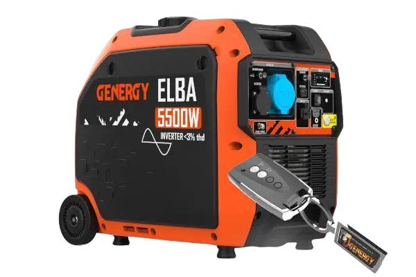Inverter Stromerzeuger Benzin 5500 Watt mit Funkstart Genergy Elba