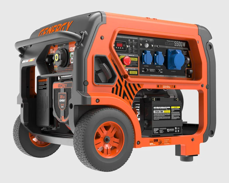 Benzin Stromerzeuger SVR 5500 Watt mit E-Start Genergy Ezcaray
