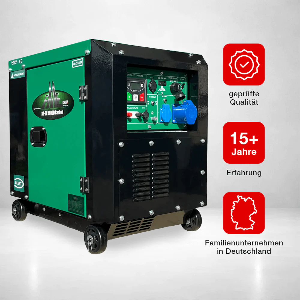 Stromerzeuger Diesel Inverter 5500 Watt FME XG-SF 5600D Carbon