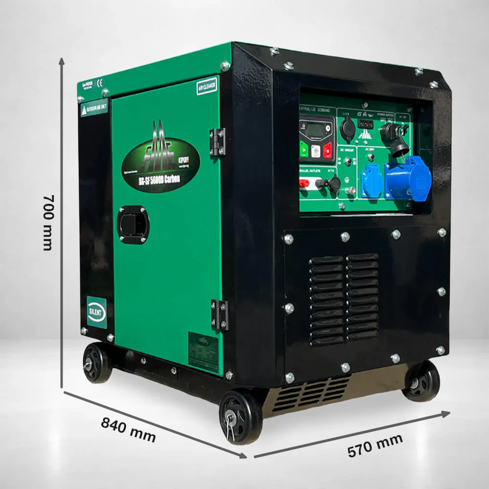 Stromerzeuger Diesel Inverter 5500 Watt FME XG-SF 5600D Carbon - Image 3